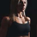 Lesbian Fitness Freak with Sporty Body in Toronto
